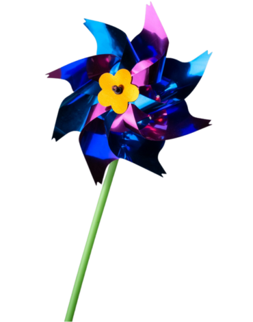 Remolino Metalizado de Colores x 24 Unds. .