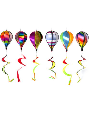 Remolino de Viento Colores Surtidos x 12 Unds. Medida: 10 cm aprox.