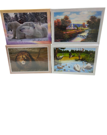 Rompecabezas Puzzle 300 PCS x 4 Unds.