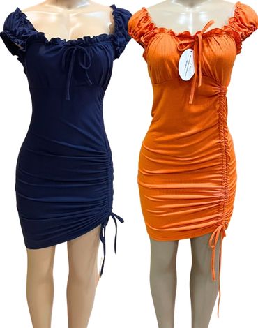 Vestido de Dama Colores Surtidos x 12 Unds. Talla: Estándar