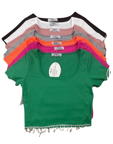 Polera de Dama Colores Surtidos x 12 Unds. Talla: Estándar