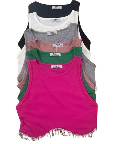 Polera de Dama Colores Surtidos x 12 Unds. Talla: Estándar