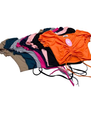 Polera de Dama Colores Surtidos x 12 Unds. Talla: Estándar