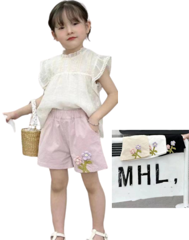 Short Diseño Flores Colores Surtidos x 15 Unds. Talla: 90 a 130 cm aprox.
