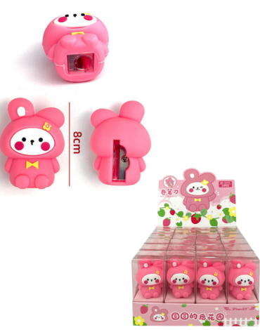 Saca Punta Kawaii x 24 Unds.Medida: 8 cm aprox.