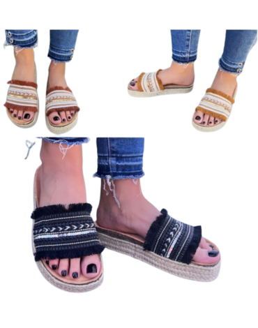 Sandalias de Mujer Colores Surtidos x 18 Pares. Talla: 36 al 41