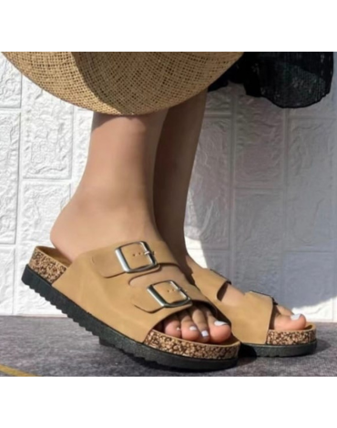 Sandalias de Mujer Color Único x 12 Pares. Talla: 35 al 40.