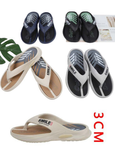 Chalas de Hombre Colores Surtidos x 36 Pares. Talla: 40/41 - 42/43 - 44/45