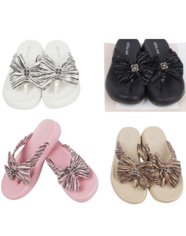 Chalas de Mujer Colores Surtidos x 36 Pares. Talla: 36/37 - 38/39 - 40/41