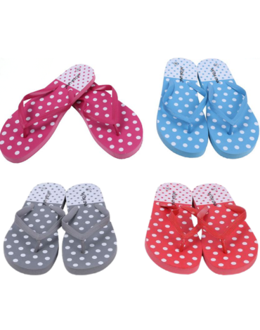 Chalas de Mujer Colores Surtidos x 48 Pares. Talla: 36/37 - 38/39 - 40/41