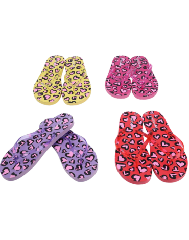 Chalas de Mujer Colores Surtidos x 48 Pares. Talla: 36/37 - 38/39 - 40/41