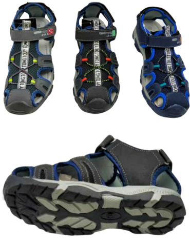 Sandalia para Niños Colores Surtidos x 18 Pares. Talla: 25 al 30