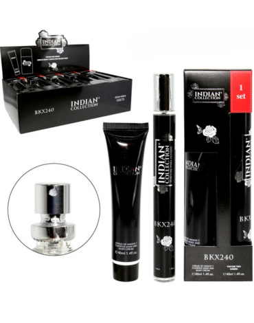 15 Set de Perfume Hombre 35ml + Crema Alternativo (1 Set Trae: 2 PCS)