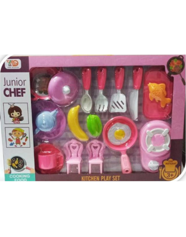 6 Set de Cocina. Medidas: 32 x 45,5 x 6 cms. (1 Set Trae 18  PCS)