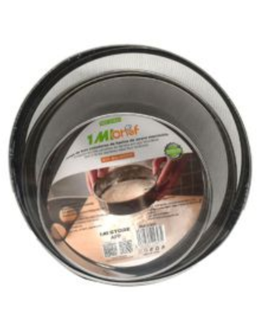 6 Set de Coladores de Acero Inoxidable (1 Set Trae 3 Pcs) Medida: 19 - 24 - 27 cm Aprox.