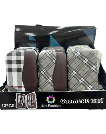 6 Set de Manicure Modelos Surtidos (1 Set Trae 7 PCS) Medida: 6.3 x 10.4 cm aprox.