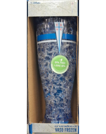 Vaso Schopero Frozen Universidad Catolica x 3 Unds.