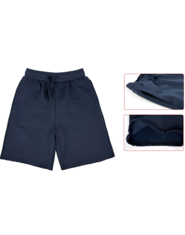 Short Escolar Adulto Color Azul x 12 Unds. Talla: M - L - XL - XXL