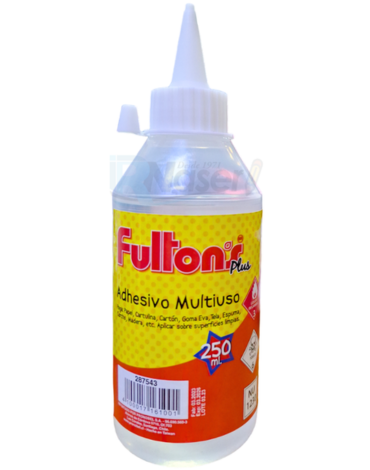 Silicona Liquida Fultons x 4 Unds. Medida: 250 ml aprox.