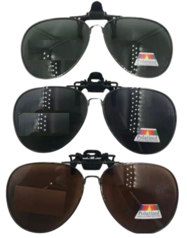 Clip On Lentes sobre Lentes Polarizados  x 6 Unds.