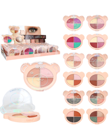 Sombras de Ojos Colores Surtidos x 24 Unds.