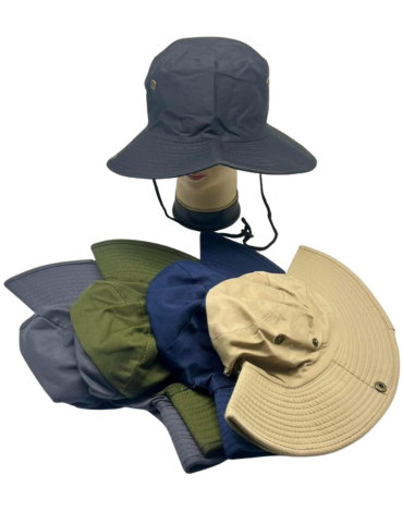 Sombrero Pescador de Adulto Colores Surtidos x 12 Unds.
