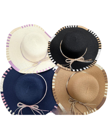 Sombrero de Mujer Colores Surtidos x 6 Unds.