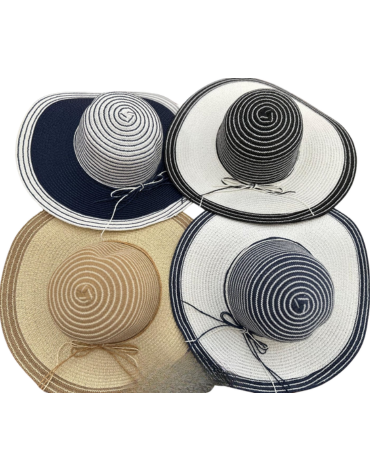 Sombrero de Mujer Colores Surtidos x 12 Unds.