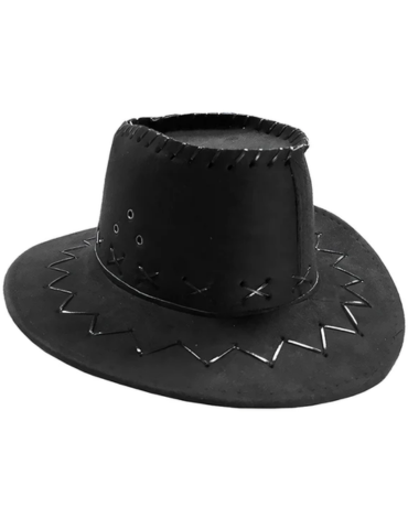 Sombrero Vaquero para Adulto (Elegir Color) x 6 Unds. Medida: 57 x 10 cm aprox.
