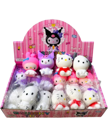 Juguete Squishy Modelos Surtidos x 12 Unds.