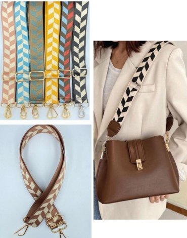 Strap para Carteras Ajustable Colores Surtidos x 6 Unds.