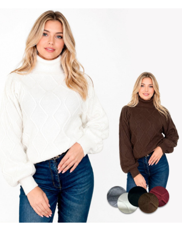 Sweater Beatle de Mujer Colores Surtidos x 12 Unds. Talla: S / M - L / XL