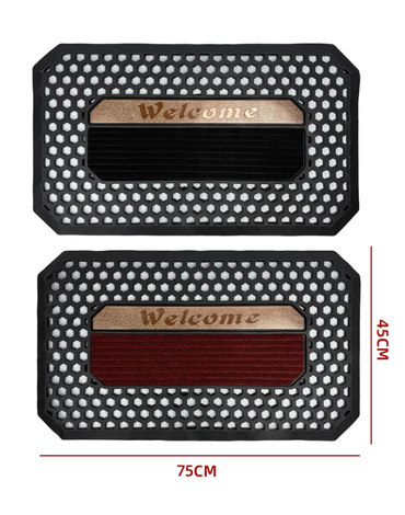 Tapete Exterior Casa Decorativo x 12 Unds. Medidas: 45 × 75 cm aprox.