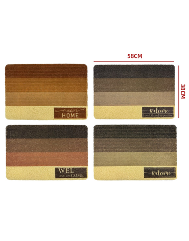 Tapete para Casa Decorativo x 12 Unds. Medidas: 58 × 38 cm aprox.