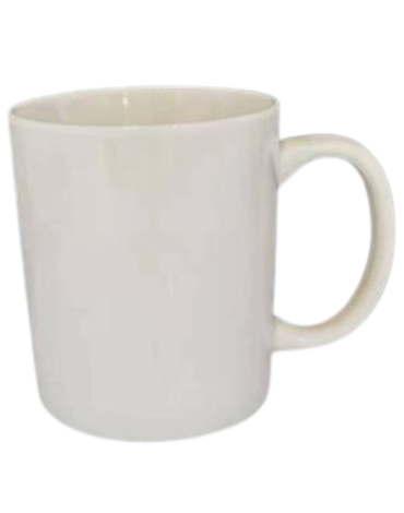 Taza de Porcelana Color Blanco x 12 Unds.