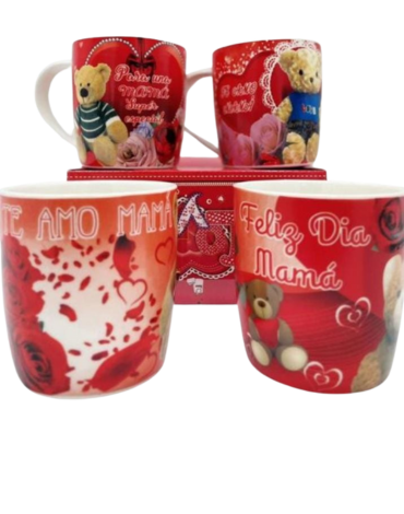 Tazas Dia de La Madre Modelos Surtidos x 72 Unds.