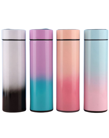 Termo Colores Surtidos x 4 Unds. Medida: 500 ml aprox.