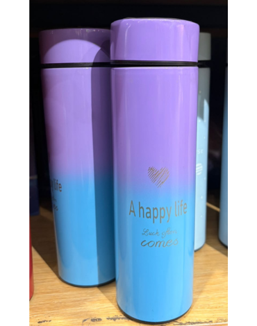 Termo Digital Happy Life Colores Surtidos x 4 Unds. Medida: 500 ml aprox.