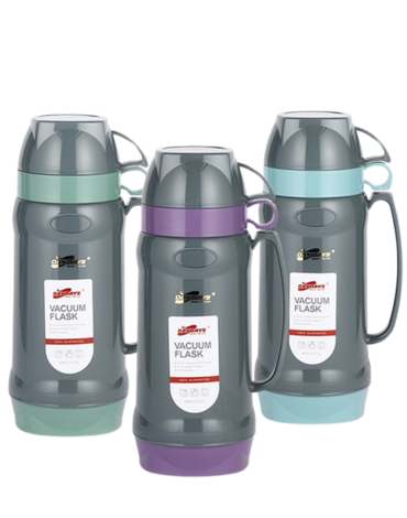 Termo para Agua Colores Surtidos x 3 Unds. Medida: 1 Litro aprox.