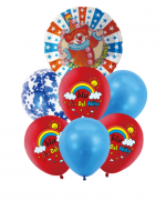 6 Set de Globos  Dia del Niño(1 Set Trae: 7 PCS)
