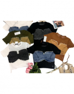 Polera de Algodon con Jeans Lola Colores Surtidos x 12 Unds.Talla: Standar