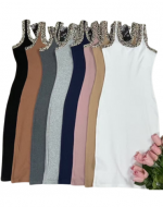 Vestido Largo de Dama x 12 Unds.Talla: Standar