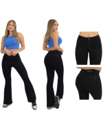 Jeans Flare de Dama Elasticado x 12 Unds.Tallas: 36 a la 46