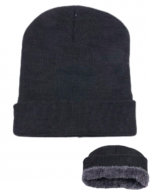 Gorro con Chiporro para Adulto solo Color Negro x 12 Unds. Talla: Estándar