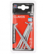 Clavos .Medidas: 4.0x80mm 60g : x 12 Set.