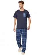 Pijama Poliester de Verano para Hombre x 12 Unds. Tallas: L - XL - XXL