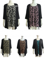 Polera Mentirosa de Dama Colores Surtidos x 6 Unds Talla: Standar ( M a la XL )
