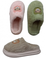 Pantuflas De Mujer Colores Surtidos x 12 Pares. Talla: 36 - 41