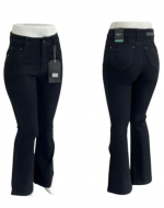 Jeans Flare de Dama Elasticado x 12 Unds.Tallas: 36 a la 46