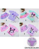 Traje de Baño para Niña Colores Surtidos x 12 Unds.Talla: 6 a la 12